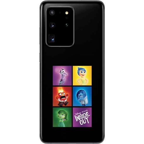 Disney Inside Out Character Portraits Galaxy S20 Ultra 5G Skin